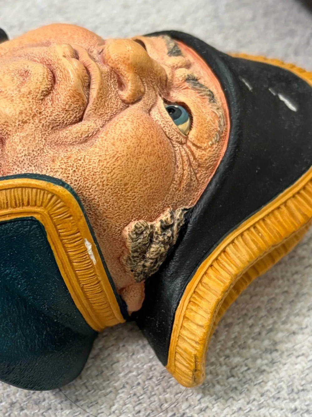 Vintage Bossons Chalkware “Mr. Bumble” Head 1960s England